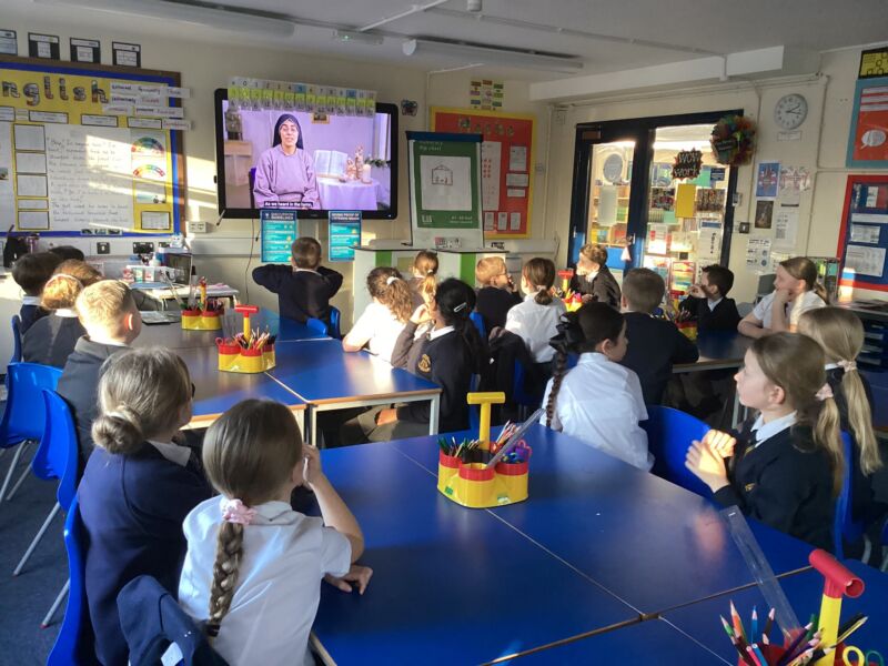 Image for the Tweet beginning: Year 4 enjoyed their online